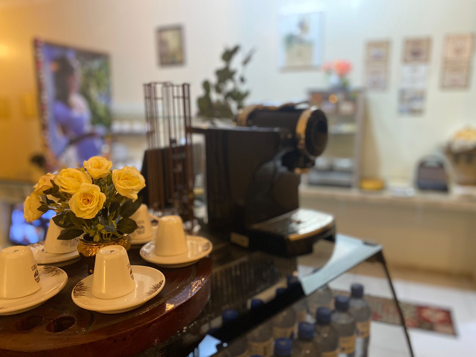 Área de café da manhã do Bertolini Hotel